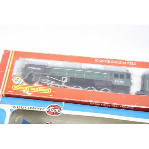 53 - Five OO gauge locomotives with damaged or incorrect boxes to include Hornby Albert Hall, Evening Sta... 