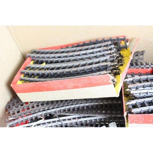 63 - Large quantity of OO gauge track to include boxed Airfix and unboxed Hornby, various sizes