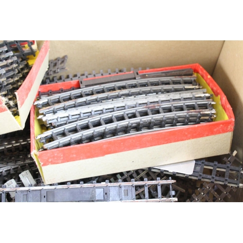 63 - Large quantity of OO gauge track to include boxed Airfix and unboxed Hornby, various sizes