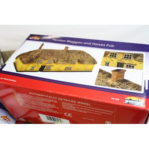 69 - 23 Boxed OO gauge trackside accessories to include 21 x Bachmann and 2 x Hornby, featuring Bachmann ... 