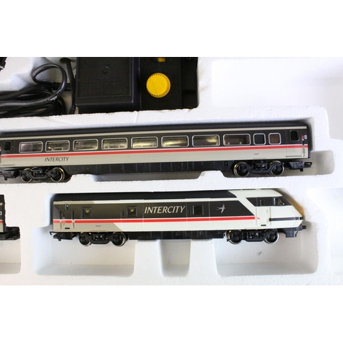 7 - Two boxed Hornby OO gauge train sets to include R691 Midland Belle and R696 Intercity 225, both comp... 