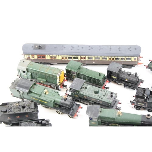 76 - 17 OO gauge locomotives to include Bachmann, Mainline, Hornby etc featuring Hornby County of Cornwal... 