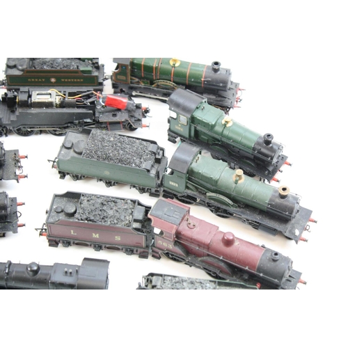 76 - 17 OO gauge locomotives to include Bachmann, Mainline, Hornby etc featuring Hornby County of Cornwal... 