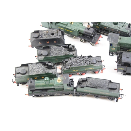 76 - 17 OO gauge locomotives to include Bachmann, Mainline, Hornby etc featuring Hornby County of Cornwal... 