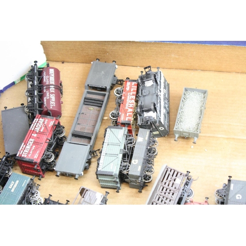 80 - 50 OO gauge items of rolling stock to include Bachmann, Airfix, Cooper Craft etc, all wagons and tru... 