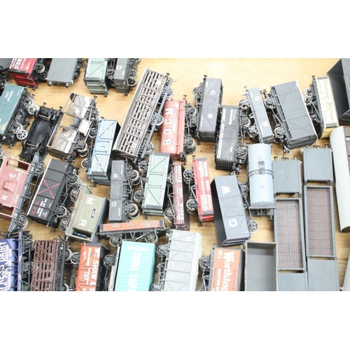 80 - 50 OO gauge items of rolling stock to include Bachmann, Airfix, Cooper Craft etc, all wagons and tru... 