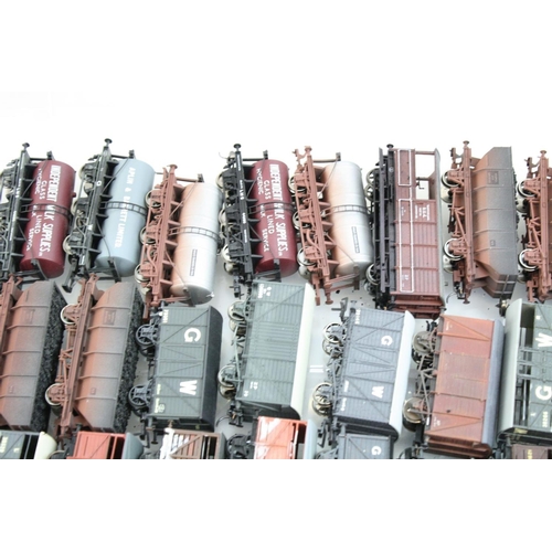 81 - Around 70 OO gauge items of rolling stock, all trucks and wagons to include Bachmann, Cooper Craft, ... 