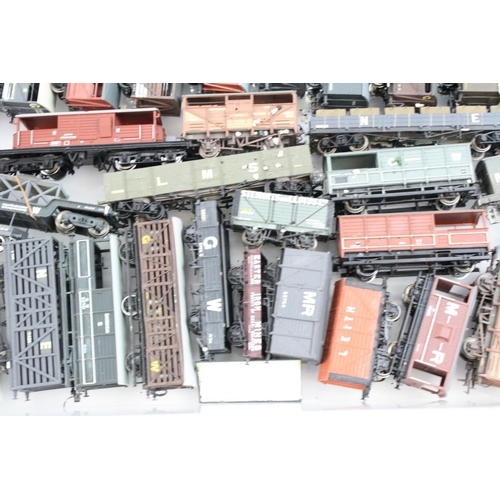 81 - Around 70 OO gauge items of rolling stock, all trucks and wagons to include Bachmann, Cooper Craft, ... 