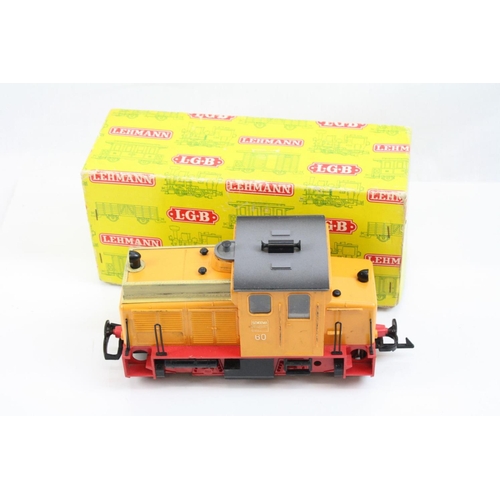 84 - Boxed Lehmann LGB G scale 2060Y locomotive