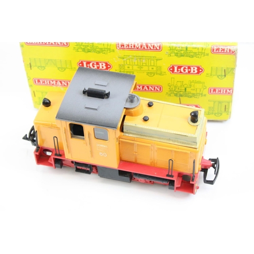 84 - Boxed Lehmann LGB G scale 2060Y locomotive