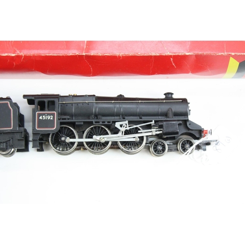 89 - Two Hornby OO gauge 4-6-0 locomotives to include 45192 BR and 5112 LMS with box