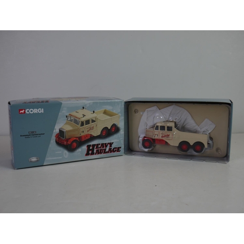 1145 - Three boxed Corgi Heavy Haulage diecast models to include 13501 G C Munton Foden S21 ‘Mickey Mouse’ ... 