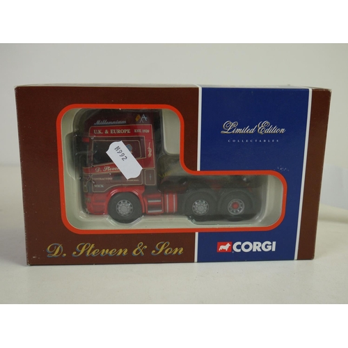 1146 - Three boxed 1:50 scale ltd edn Corgi diecast models to include CC12705 ERF ECS Tractor Unit – Jack R... 