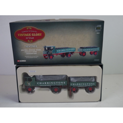 1147 - Two boxed ltd edn Corgi Vintage Glory of Steam diecast models to include 80005 Sentinel Platform Wag... 