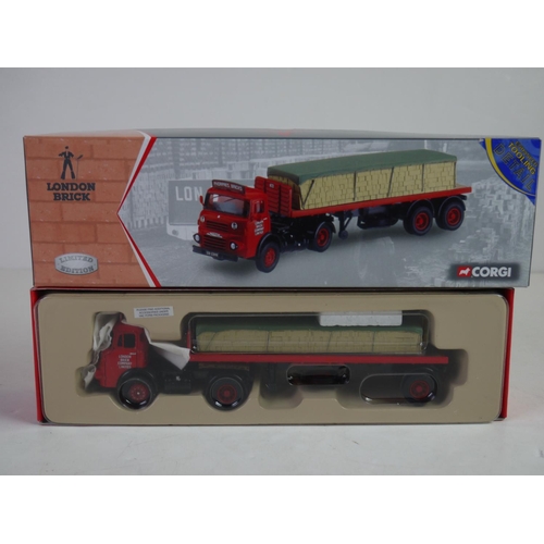 1149 - M992/5 
Nine boxed 1:50 scale ltd edn Corgi diecast models to include 2 x Collection Heritage featur... 