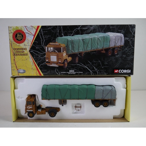 1149 - M992/5 
Nine boxed 1:50 scale ltd edn Corgi diecast models to include 2 x Collection Heritage featur... 