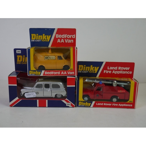 1151 - 10 Boxed Dinky diecast models to include 112 Purdy's TR7, 211 Triumph TR7 Sports Car, 282 Land Rover... 