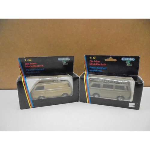 1162 - Eight boxed Schabak diecast models to include 3 x Volkswagen, 1040 Caravelle, 1042 VW Transporter x ... 