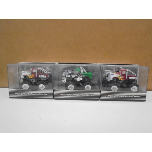 1165 - Six boxed and unboxed remote controlled cars, 3 x Symexx Ltd, Guokai GK Racer Series, and 2 x loose ... 