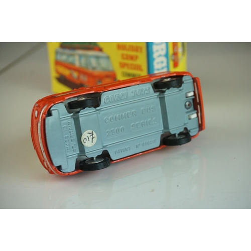 Boxed Corgi 508 Holiday Camper Special Commer Bus diecast
