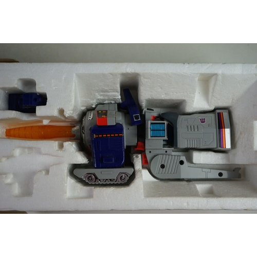 2440 - Three boxed G1 Transformers to include Jetfire, Galvatron & Scorponok, tatty boxes and unchecked for... 