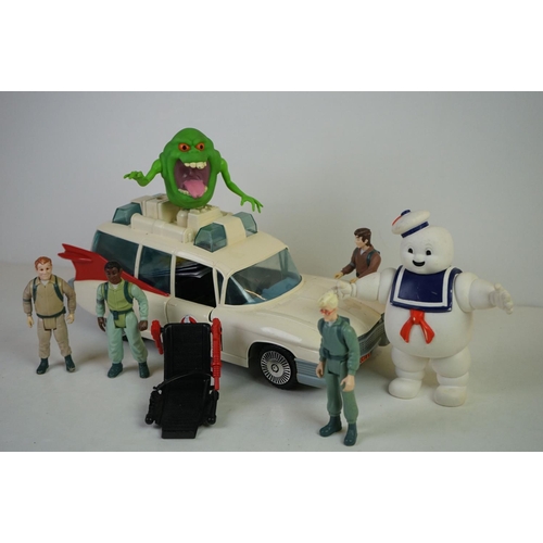 2442 - Collection of original Kenner The Real Ghostbusters action figures and vehicle to include Ecto-1,p 4... 