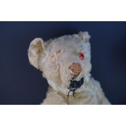 360 - Three early mid 20th C soft toys to include Dean Rag Book Polar Bear and 2 x straw filled bears