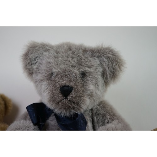 350 - Eigth vintage soft toys to include 3 x Steiff miniatures, Salco Bear, Cheeky Chums Bear, 2 x Kenleys... 