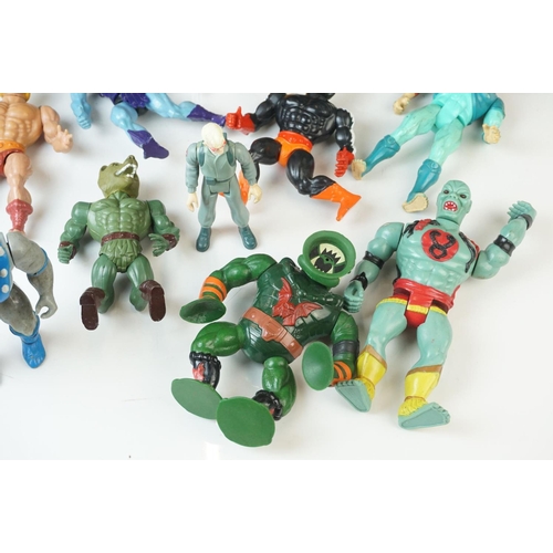 2 - 12 x Playworn circa 80’s action figures to include Kenner The Real Ghostbusters Egon, 6 x Mattel He-... 