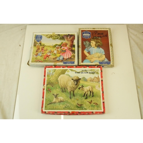 38 - 10 x Victory plywood jigsaw puzzles, unchecked for completeness