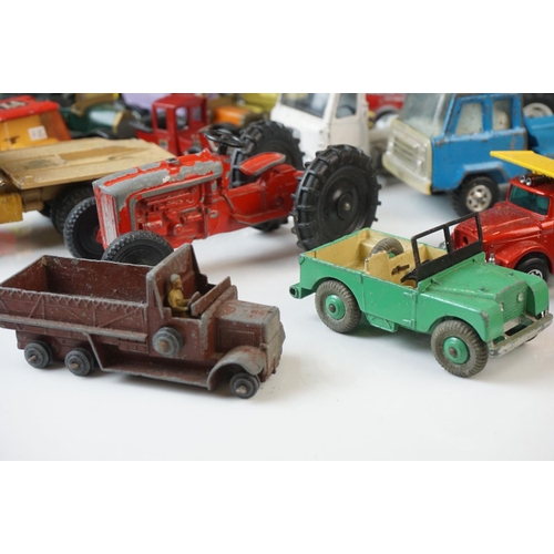 4 - Quantity of circa 1960/70s play worn diecast models to include Matchbox Models of Yesteryear, Dinky ... 