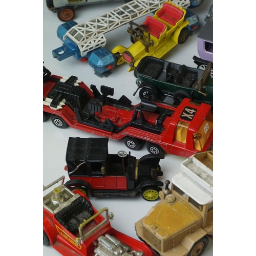 4 - Quantity of circa 1960/70s play worn diecast models to include Matchbox Models of Yesteryear, Dinky ... 