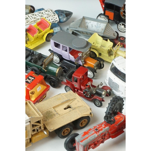 4 - Quantity of circa 1960/70s play worn diecast models to include Matchbox Models of Yesteryear, Dinky ... 