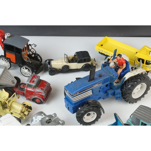 4 - Quantity of circa 1960/70s play worn diecast models to include Matchbox Models of Yesteryear, Dinky ... 