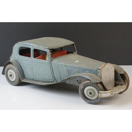 5 - Collection of early - mid 20th C tin plate and diecast models to include Wells O London tin plate, C... 