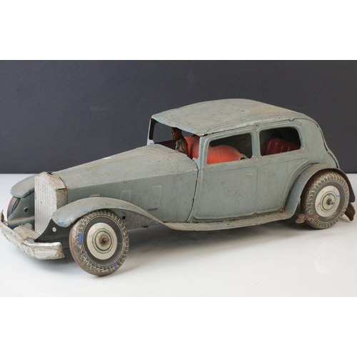 5 - Collection of early - mid 20th C tin plate and diecast models to include Wells O London tin plate, C... 