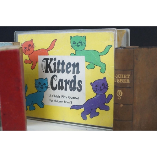 6 - Collection of vintage playing cards and card games to include Jaques Snap and Jaques Happy Families,... 