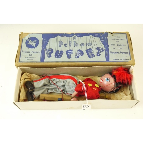 60 - Two boxed Pelham Puppets to include MacBoozle and Fritzl, some wear but gd overall