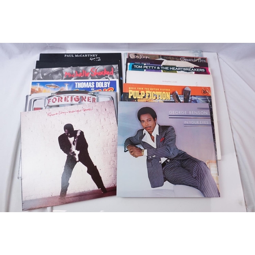 100 - Vinyl - Rock, Pop, Folk collection of approx 60 LP's to include Carly Simon, The Byrds, The Cure, Je... 