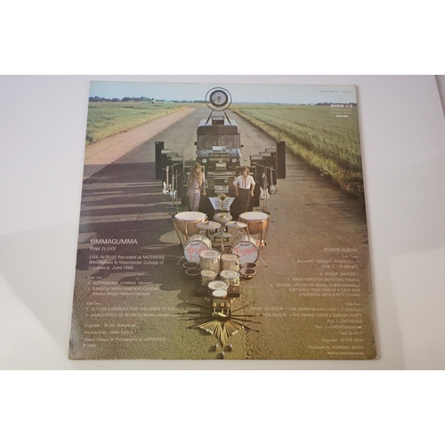 103 - Vinyl - Pink Floyd 2 LP's to include Ummagumma (SHDW 1) EMI on label, and Obscured By Clouds (SHSP 4... 