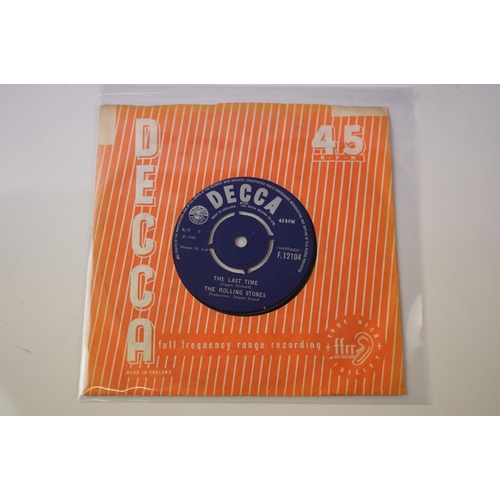 117 - Vinyl - Rolling Stones Two early 45's and an EP to include I Wanna Be Your Man (F11764) hard to find... 