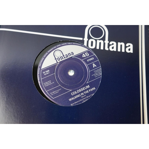 127 - Vinyl - The Fontana Singles Box Sets Vol 1 & 2 numbered 1873 & 2631.  Boxes have suffered from stora... 