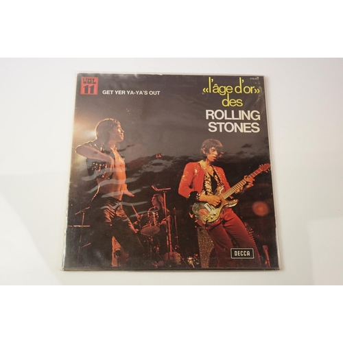 130 - Vinyl - Rolling Stones 4 LP's, a picture disc and an EP to include Hot Rocks (London 820 140 1) digi... 