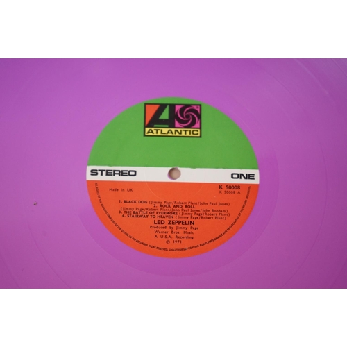 131 - Vinyl - Led Zeppelin 3 LP's to include Two (K 40037) French press later release, Four (K 50008) late... 