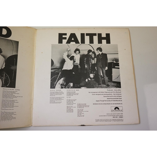 134 - Vinyl - Blind Faith Self Titled (Polydor 583059) Distributed by Polydor and Island to inner gatefold... 