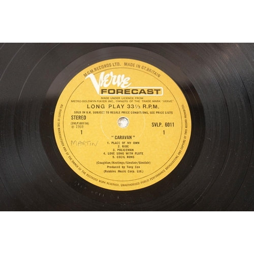 139 - Vinyl - Caravan Self Titled (Verve Forecast SVLP 6011) Stereo, Sold In UK' to label, also name 'Mart... 