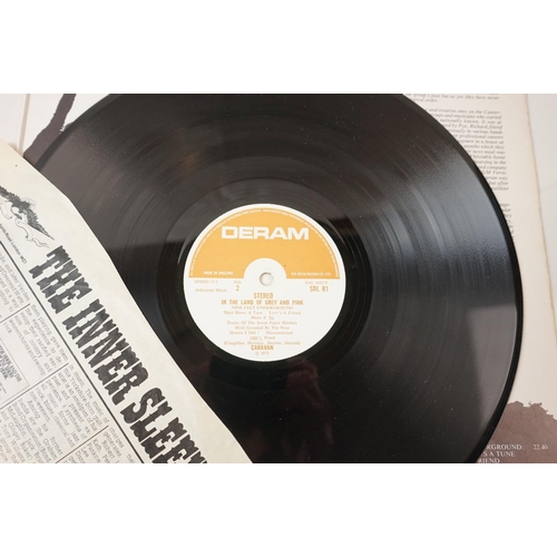 141 - Vinyl - Caravan In The Land Of Grey And Pink (Deram SDL-R1) Brown and white Deram label, stereo.  Sl... 