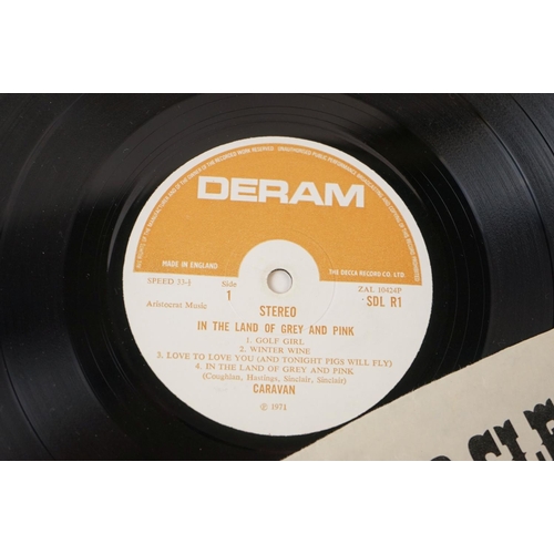 141 - Vinyl - Caravan In The Land Of Grey And Pink (Deram SDL-R1) Brown and white Deram label, stereo.  Sl... 