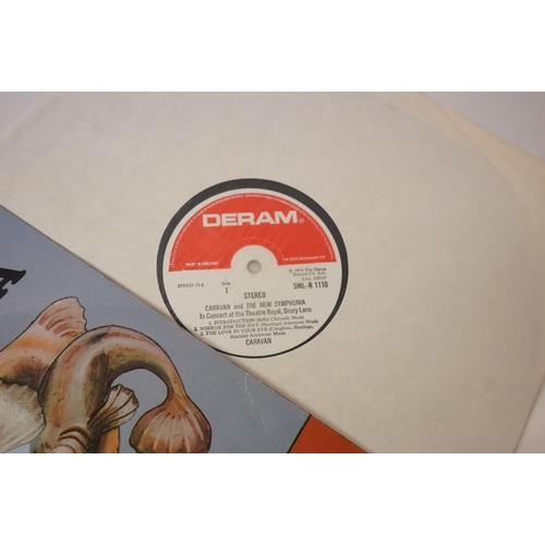 143 - Vinyl - Caravan 6 LP's to include For Girls Who Grow Plump (Deram SDL R12), And The New Symphonia (S... 