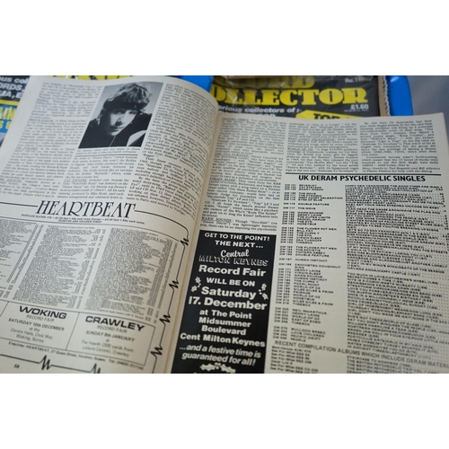 146 - Memorabilia - approx 60 copies of Record Collector magazine covering 1985 to 1992